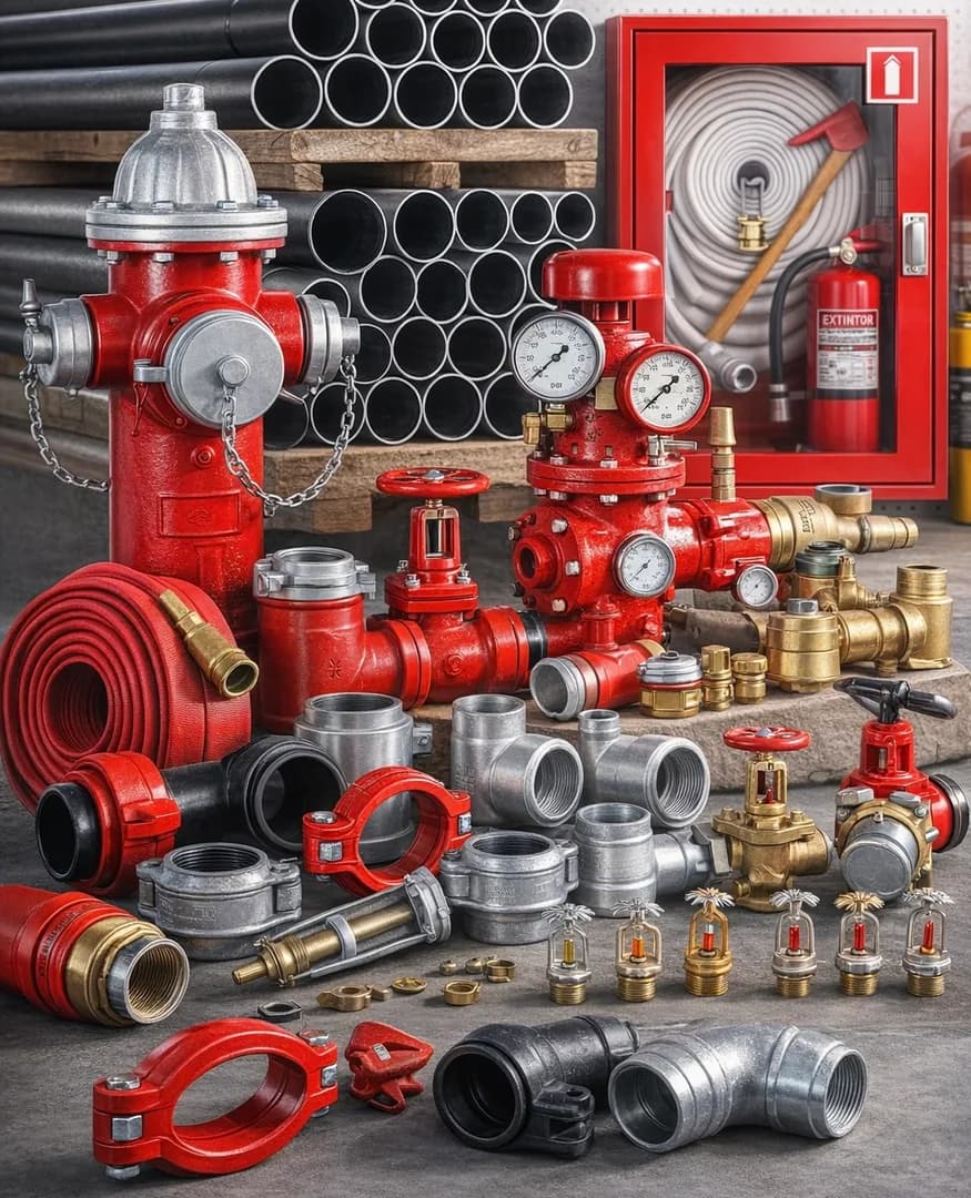 Insumos para Red Hídrica Contra Incendios