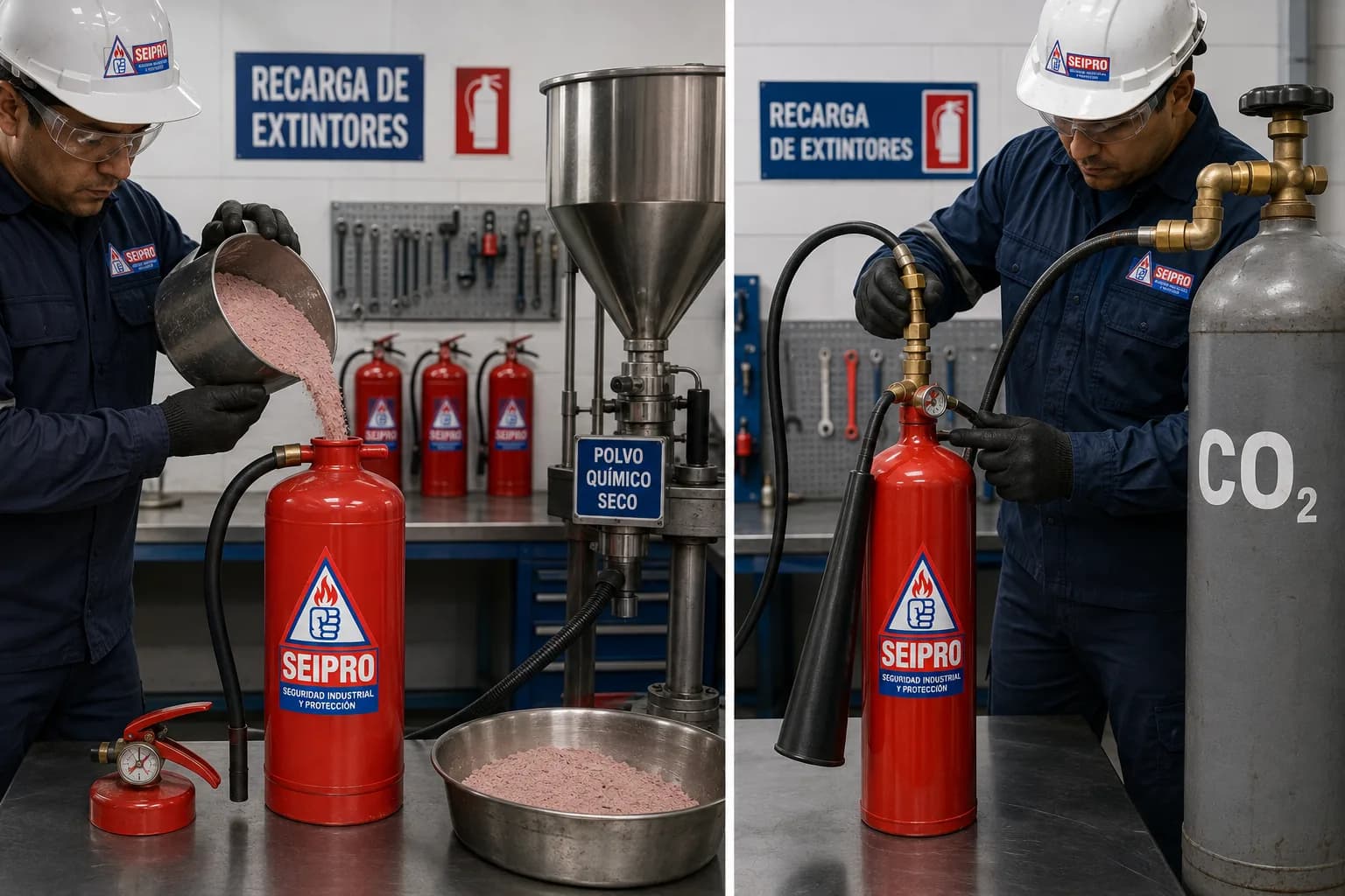 RECARGA DE EXTINTORES